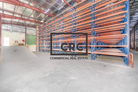 Warehouse for Rent in Industrial Area, Sharjah - Warehouse | High Quality Racking | Standalone