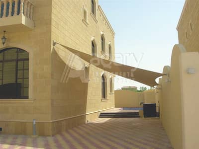 5 Bedroom Villa for Rent in Shakhbout City, Abu Dhabi - Vacant 5BR | Private Pool | Covered Parking