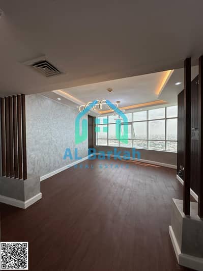 **For Annual Rent - Orient Towers, Mina Street**    A stunning two-bedroom apartment with a full sea view.    **Apartment Details:**  - **Location:**