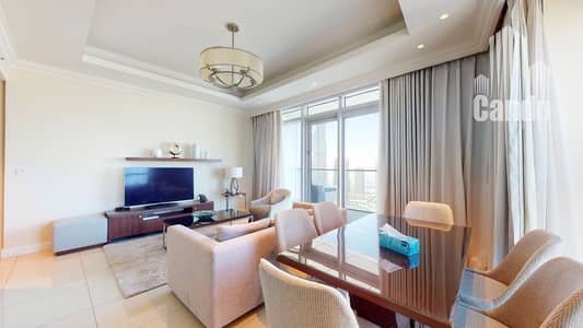 2 Bedroom Flat for Rent in Downtown Dubai, Dubai - Burj Khalifa View  |  Furnished  |  Vacant