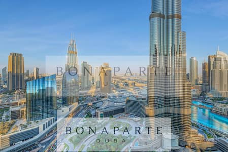 3 Bedroom Apartment for Rent in Downtown Dubai, Dubai - High Floor | Burj Khalifa View | Vacant