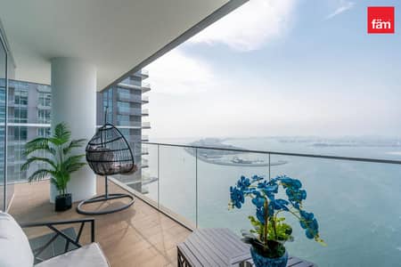 3 Bedroom Flat for Rent in Dubai Harbour, Dubai - FULL PALM VIEWS | FULLY UPGRADED | PRIVATE BEACH
