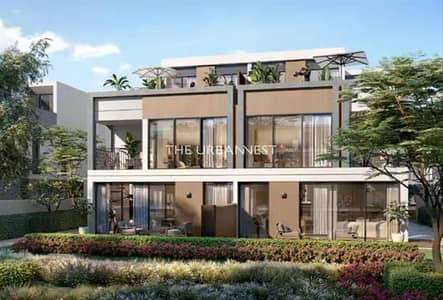 4 Bedroom Townhouse for Sale in Tilal Al Ghaf, Dubai - Genuine Resale | Aura Gardens | End Unit | Type A