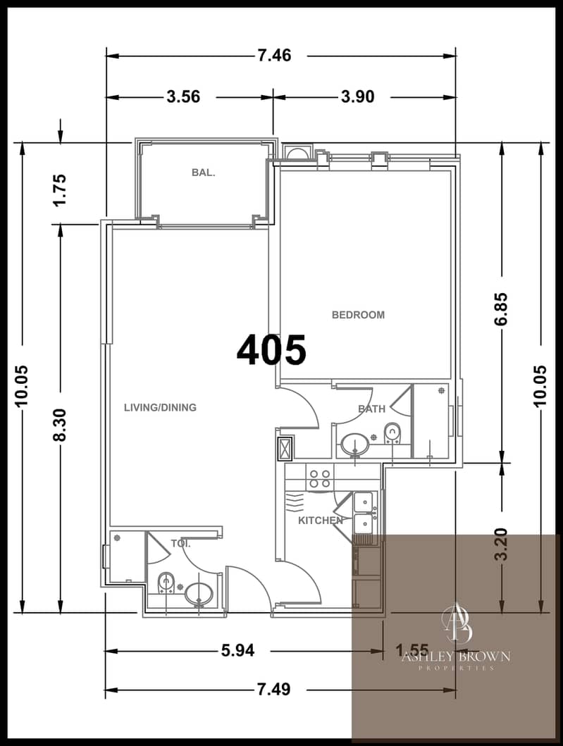 2 Rokane 405 floor plan . PNG