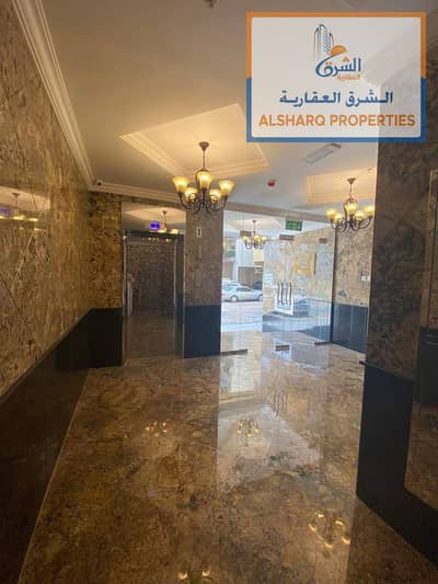 Two-bedroom apartment, second floor, Al Nuaimiya, Ajman, for families only, super ultra deluxe finishing, very special price, 6 installments with one