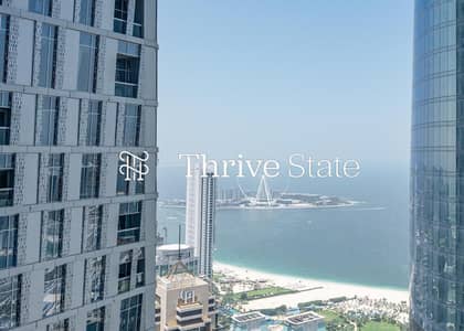 1 Bedroom Apartment for Sale in Dubai Marina, Dubai - Rented | Sea and Ain Views | High Floor | Fendi