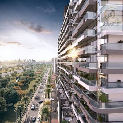 2 Cпальни Апартаменты Продажа в Дубай Спортс Сити, Дубай - Sport City_Balcony View_2K. jpg