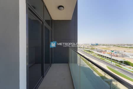 1 Bedroom Apartment for Sale in Masdar City, Abu Dhabi - Street View | Furnished 1BR With Balcony | Vacant