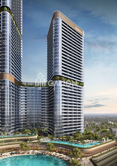 2 Bedroom Flat for Sale in Bukadra, Dubai - SKYVUE SPECTRA - CANAL SIDE VIEW 01. jpg