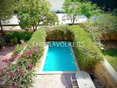 2 Bedroom Townhouse for Rent in Jumeirah Village Triangle (JVT), Dubai - Single Row > Upgraded Unit > Private Pool