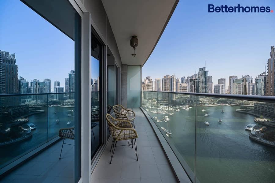 位于迪拜码头，达马克塔楼 1 卧室的公寓 135000 AED - 11117252