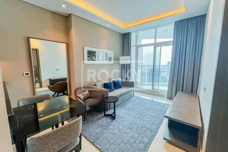 1 Bedroom Apartment for Rent in Business Bay, Dubai - With Balcony | Vacant unit | Fully Furnished