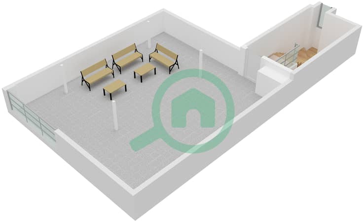 Type Corner Townhouse Unit Edge Roof Floor