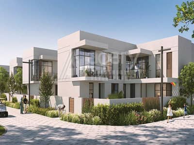 4 Bedroom Townhouse for Sale in Yas Island, Abu Dhabi - 4Bedroom + Maid | Park View | Spacious Layout