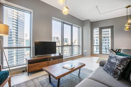 1 Bedroom Flat for Rent in Downtown Dubai, Dubai - City View | Furnished | Flexible Terms