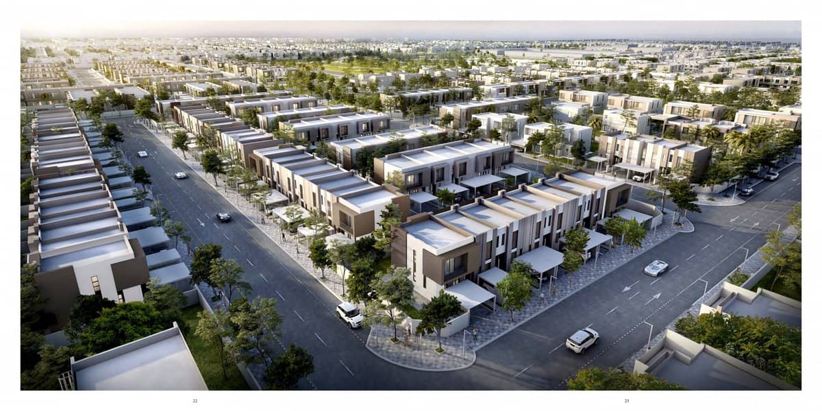 Own a luxury Villa in Sharjah without service charge in the best residential complex