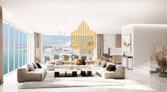 1 Bedroom Flat for Sale in Yas Island, Abu Dhabi - LIVING ROOM. jpg