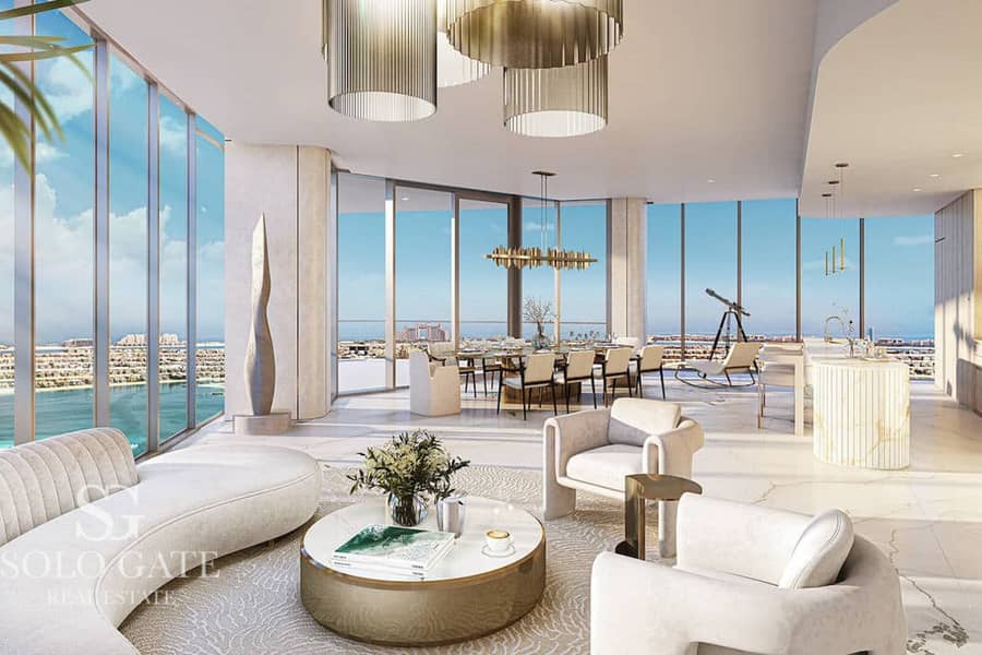 Full Panoramic Dubai Eye View | Palm Beach Living Full Panoramic Dubai Eye View | Palm Beach Living