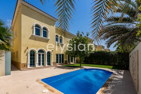 3 Bedroom Villa for Rent in Jumeirah Park, Dubai - Vacant | Beautifully Upgraded | Private Pool