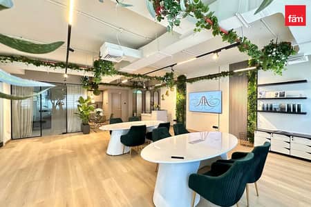 Office for Rent in Jumeirah Lake Towers (JLT), Dubai - Furnished Luxury Office with Lake View