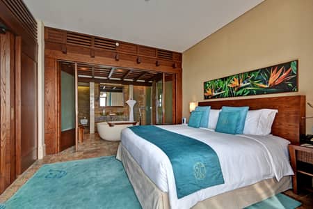 شقة 1 غرفة نوم للايجار في نخلة جميرا، دبي - 1 Bedroom Apartment - bedroom. jpg