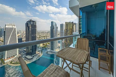 1 Bedroom Flat for Sale in Jumeirah Lake Towers (JLT), Dubai - VOT l Full lake View l 1 bed lupgrated lHigh floor