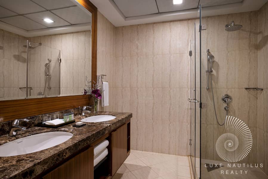 6 Premier Two Bedroom Sea View Apartment Bathroom 1. jpg