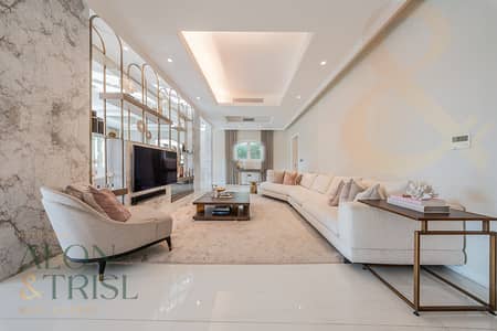 5 Bedroom Villa for Rent in Jumeirah Golf Estates, Dubai - Upgraded and Modern Finishing | Golf Course View