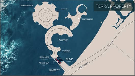 3 Bedroom Flat for Sale in Al Marjan Island, Ras Al Khaimah - Al Dar Map. png