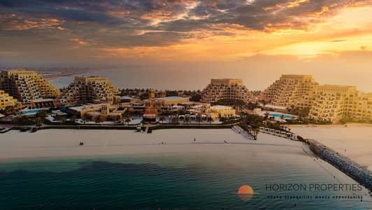 1 Bedroom Apartment for Sale in Al Marjan Island, Ras Al Khaimah - Serene Views | Prime Kahraman | Tenanted
