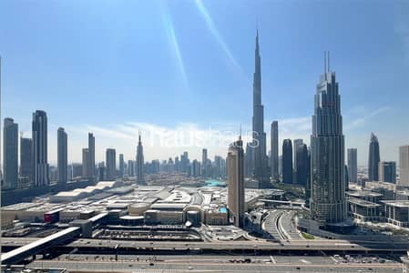 3 Bedroom Apartment for Rent in Za'abeel, Dubai - Burj Khalifa view | High Floor | Luxury Finishings