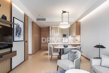 2 Bedroom Flat for Rent in Downtown Dubai, Dubai - Fully Furnished | High Floor | Burj Khalifa View