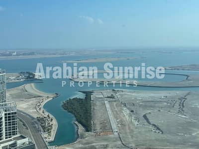 2 Bedroom Apartment for Sale in Al Reem Island, Abu Dhabi - Gate-tower-2-5007-2-study-BR-View-1. jpg
