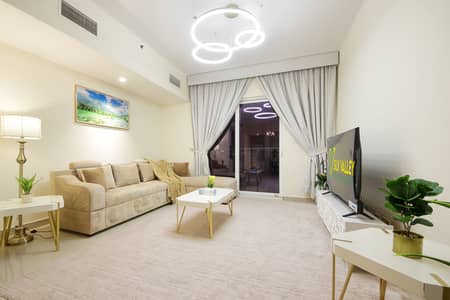 3 Bedroom Apartment for Rent in Al Reem Island, Abu Dhabi - A Living room & Kitchen (1). jpg