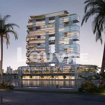 1 Bedroom Flat for Sale in Al Reem Island, Abu Dhabi - radiant-marina-towers-extiror-night. jpg
