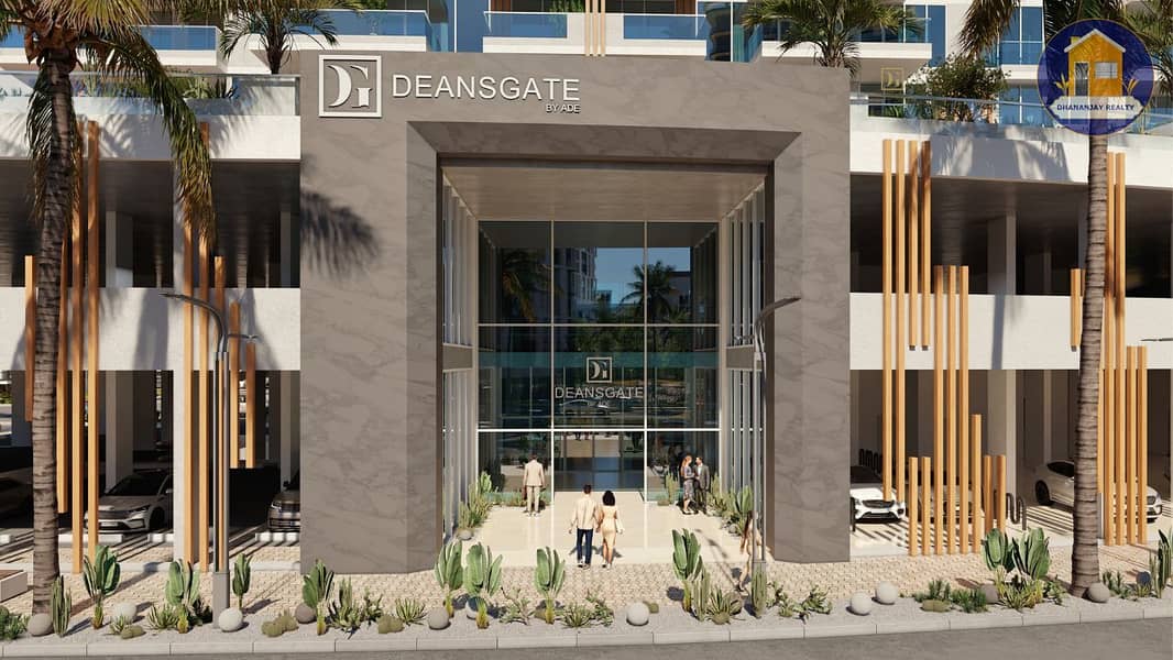 7 exterior front view of Deansgate by ADE Properties in Majan Dubai. jpg