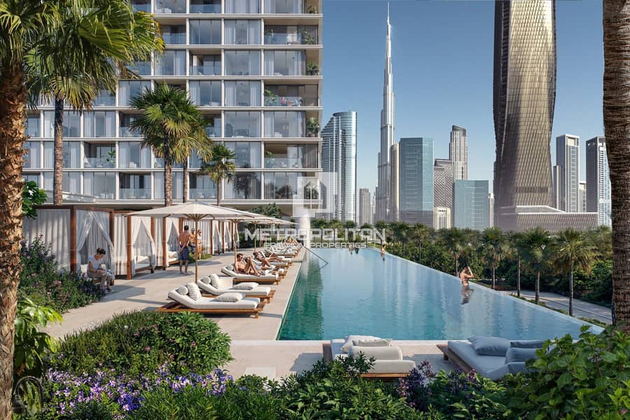 位于阿尔瓦斯尔，城市漫步街区，Verve 2 卧室的公寓 3980000 AED - 11142975