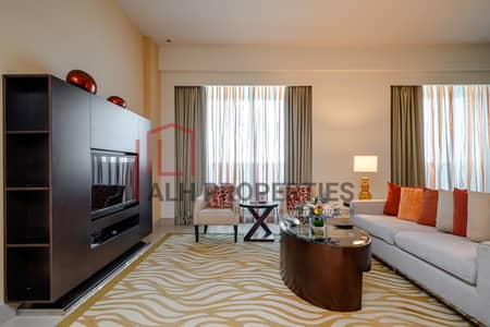 شقة فندقية 3 غرف نوم للايجار في الجداف، دبي - Marriot Executive_3bds_2505_P-4. jpg