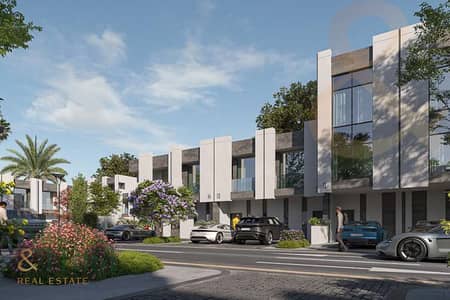 3 Bedroom Townhouse for Sale in Dubailand, Dubai - Largest Corner Unit | Central Park Facing | 3BR