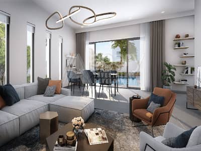 3 Bedroom Villa for Rent in Yas Island, Abu Dhabi - Serene 3BR Villa | Single Row | Prime Location