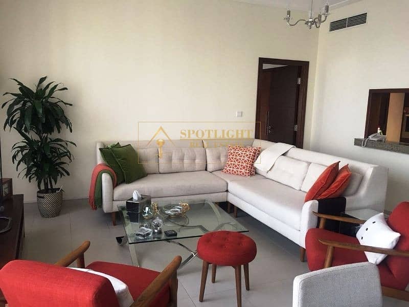 Furnished One BHK Flat for Rent in Downtown | Only AED 100K in 3 Payments