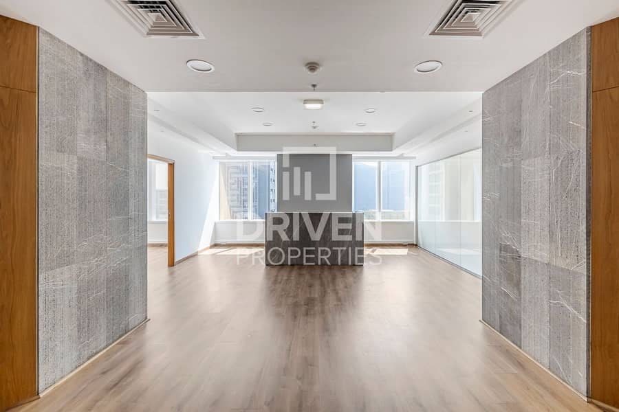 Half Floor | Fitted Office with SZR View