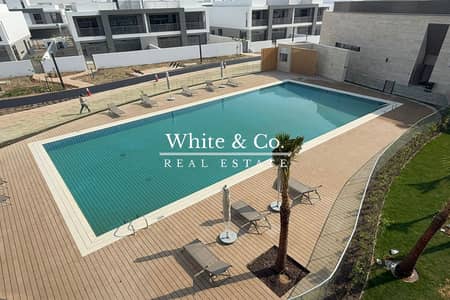 3 Bedroom Townhouse for Rent in Dubai South, Dubai - Single Row | Desert View | Beach Access