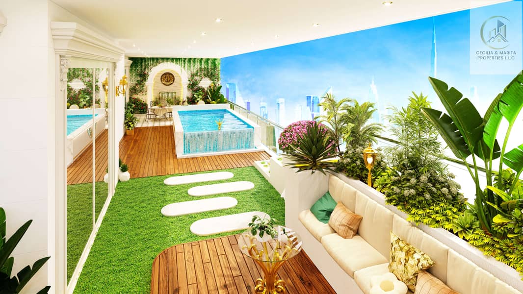 15 PRIVATE TERRACE GARDEN. jpg