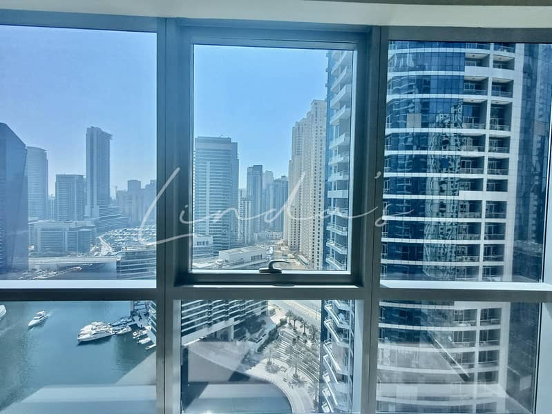 Vacant | Marina Views | High Floor | 1 Bedroom