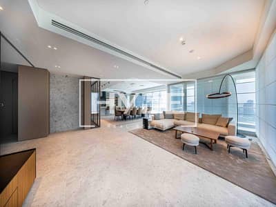 5 Bedroom Penthouse for Sale in Dubai Marina, Dubai - Panoramic Sea Views | Half Floor | Penthouse