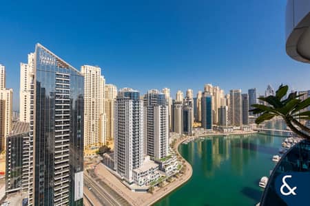 3 Bedroom Flat for Sale in Dubai Marina, Dubai - Full Marina Views | Best Layout | High Floor 3 Bedroom Flat for Sale in Dubai Marina, Dubai - Full Marina Views | Best Layout | High Floor