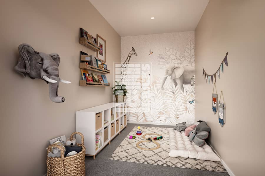 8 Lodge Residences_Study as Kids Room. JPG