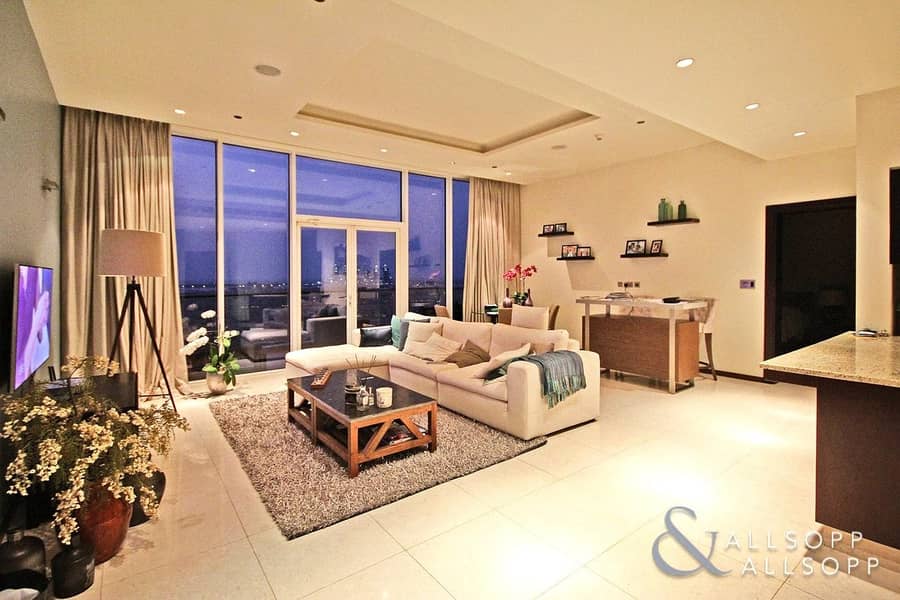 2BR | Study | Full Sea View | Beach Access