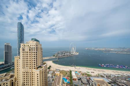 3 Bedroom Apartment for Sale in Jumeirah Beach Residence (JBR), Dubai - Stunning Sea Views | High Floor | Fully Furnished